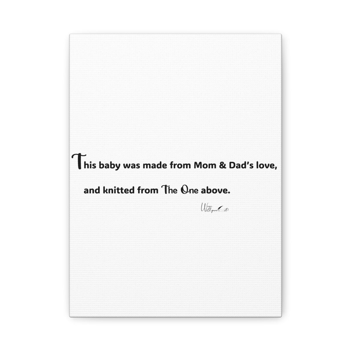 Matte Canvas, Stretched, 1.25"