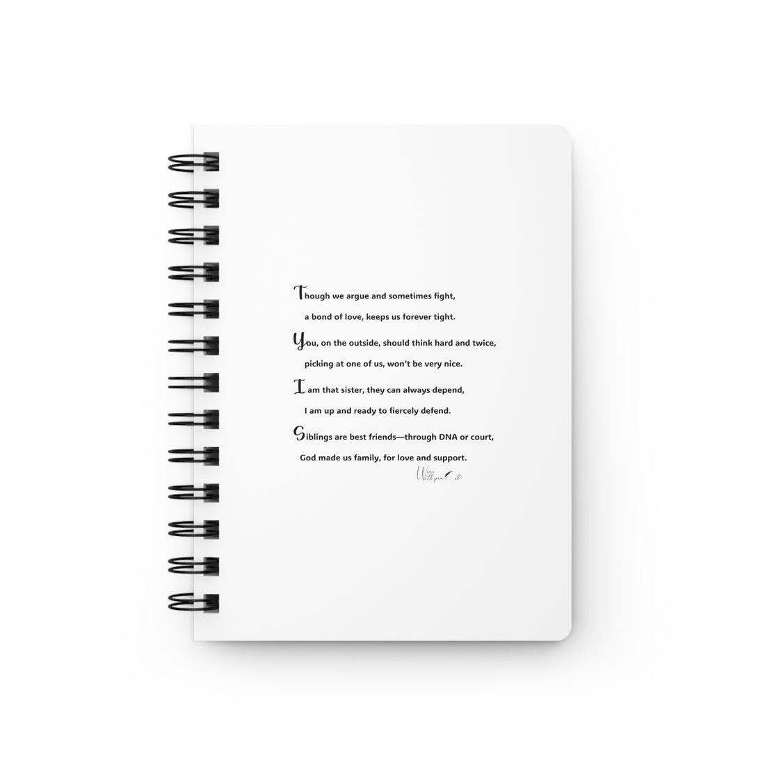 Spiral Bound Journal