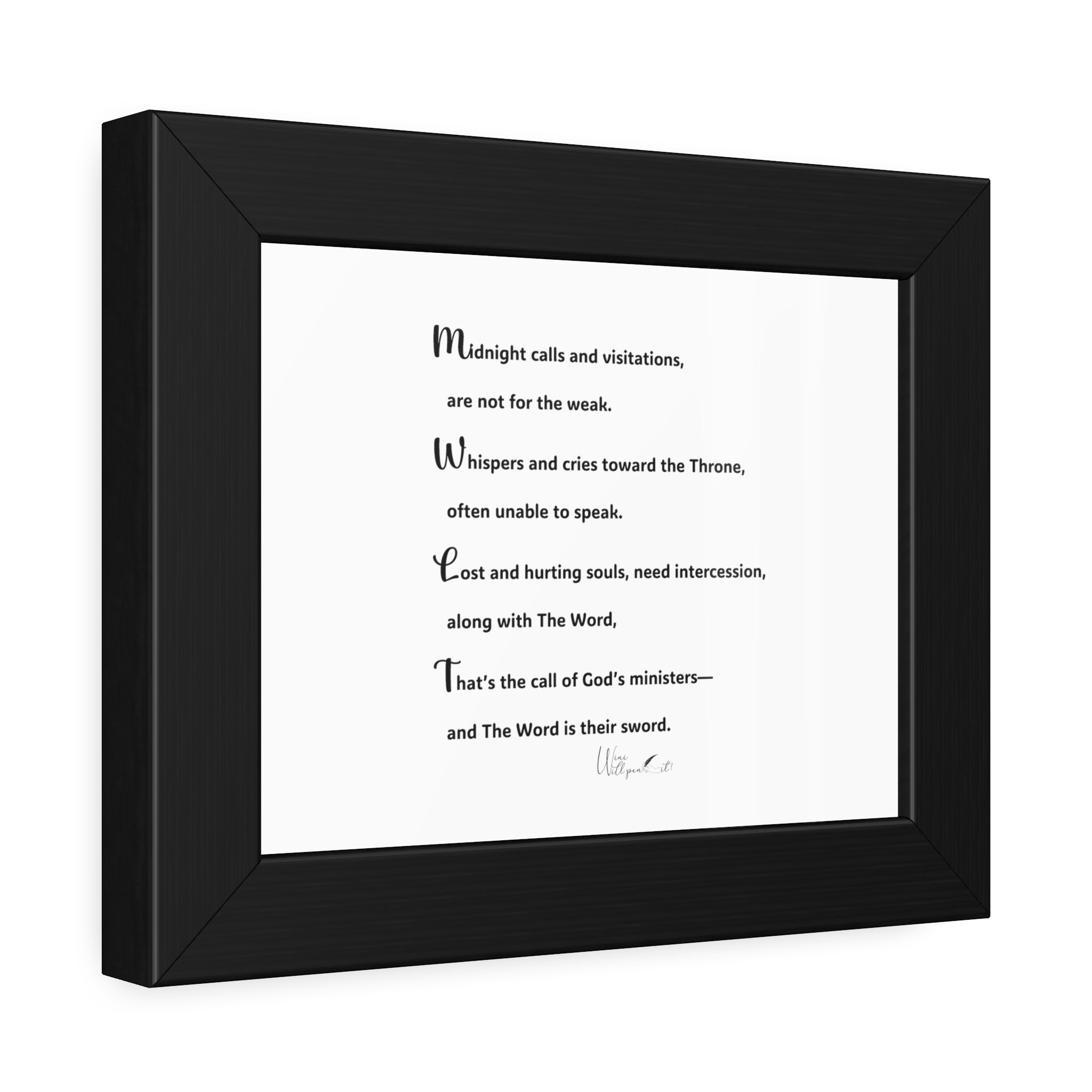 Framed Paper Posters