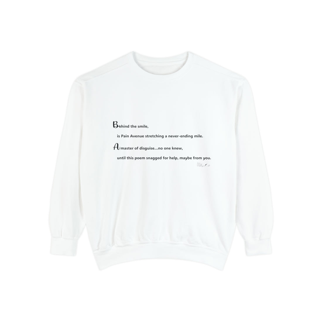 Unisex Garment-Dyed Sweatshirt