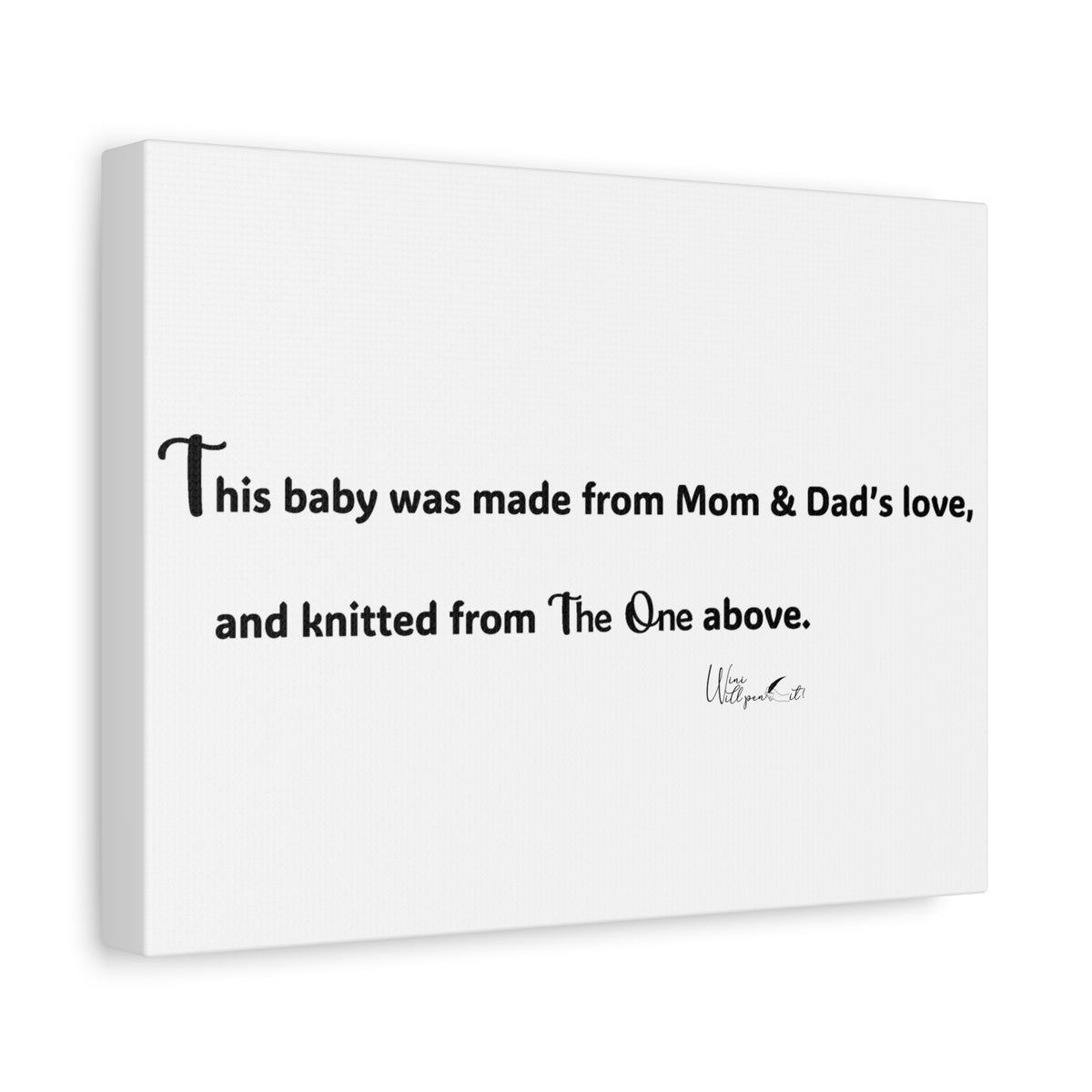 Matte Canvas, Stretched, 1.25"