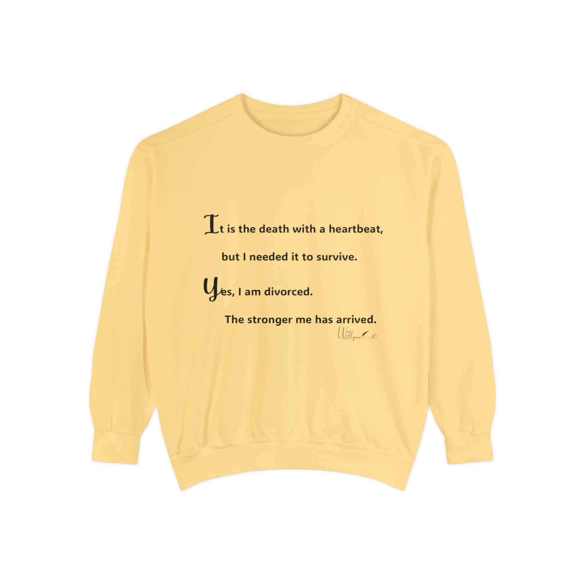 Unisex Garment-Dyed Sweatshirt