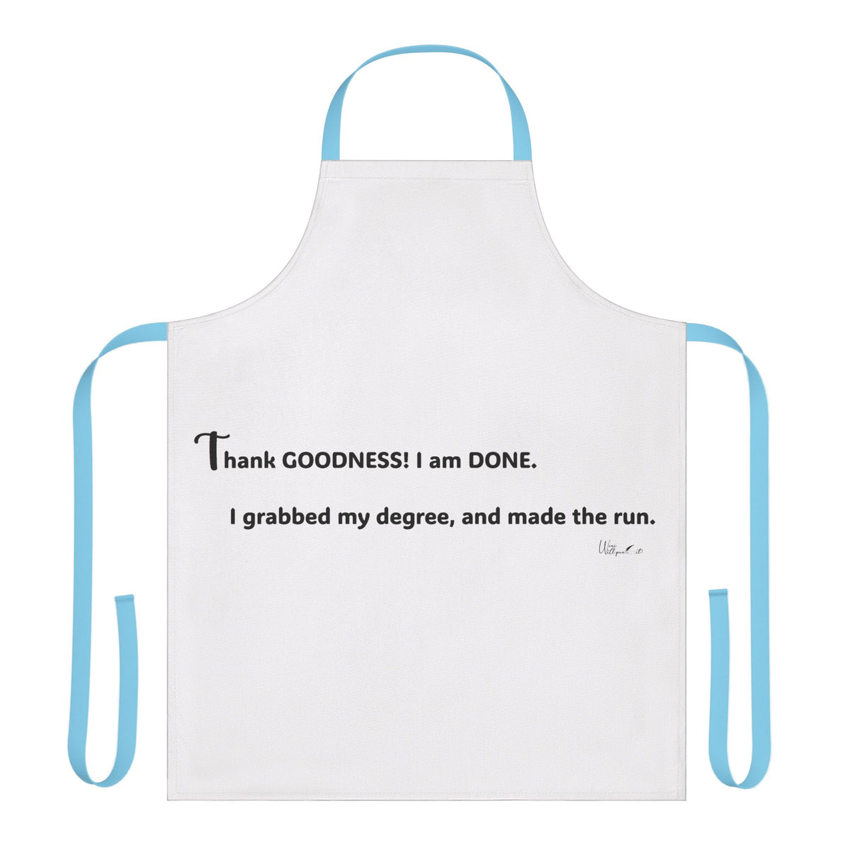 Apron, 5-Color Straps (AOP)