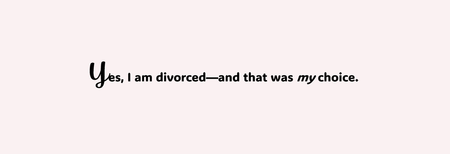Divorce Two-Liner