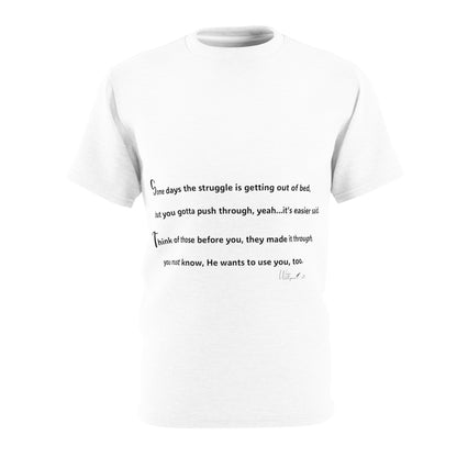 Unisex Cut &amp; Sew Tee (AOP)