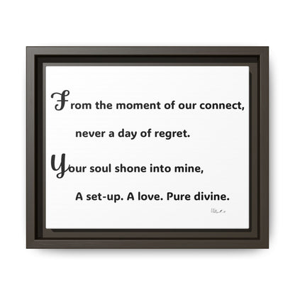 Matte Canvas, Framed (Multi-color)