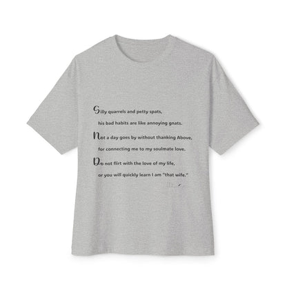 Unisex Oversized Boxy Tee