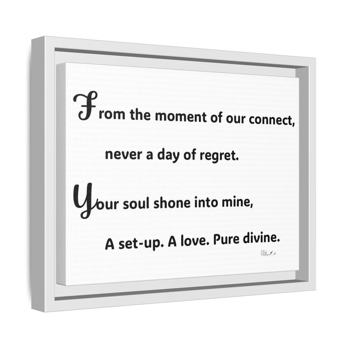 Matte Canvas, Framed (Multi-color)