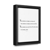 Gallery Canvas Wraps, Vertical Frame