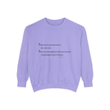 Unisex Garment-Dyed Sweatshirt