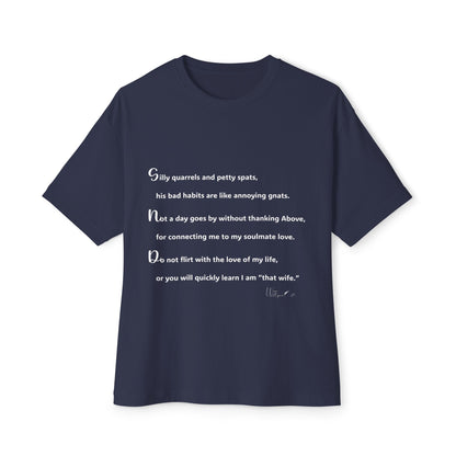 Unisex Oversized Boxy Tee