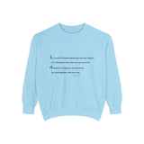 Unisex Garment-Dyed Sweatshirt