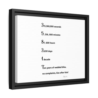 Matte Canvas, Framed (Multi-color)