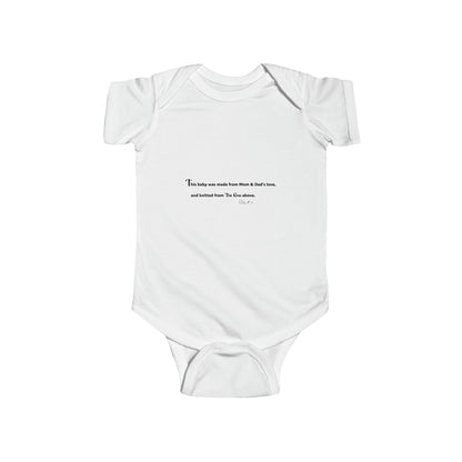 Infant Fine Jersey Bodysuit