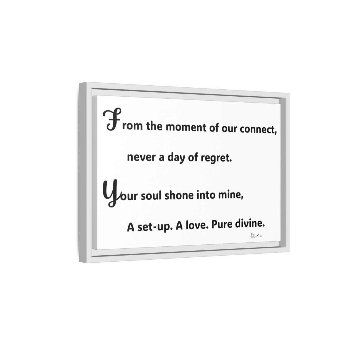Matte Canvas, Framed (Multi-color)
