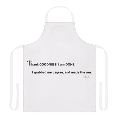Apron, 5-Color Straps (AOP)