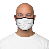 Fitted Polyester Face Mask