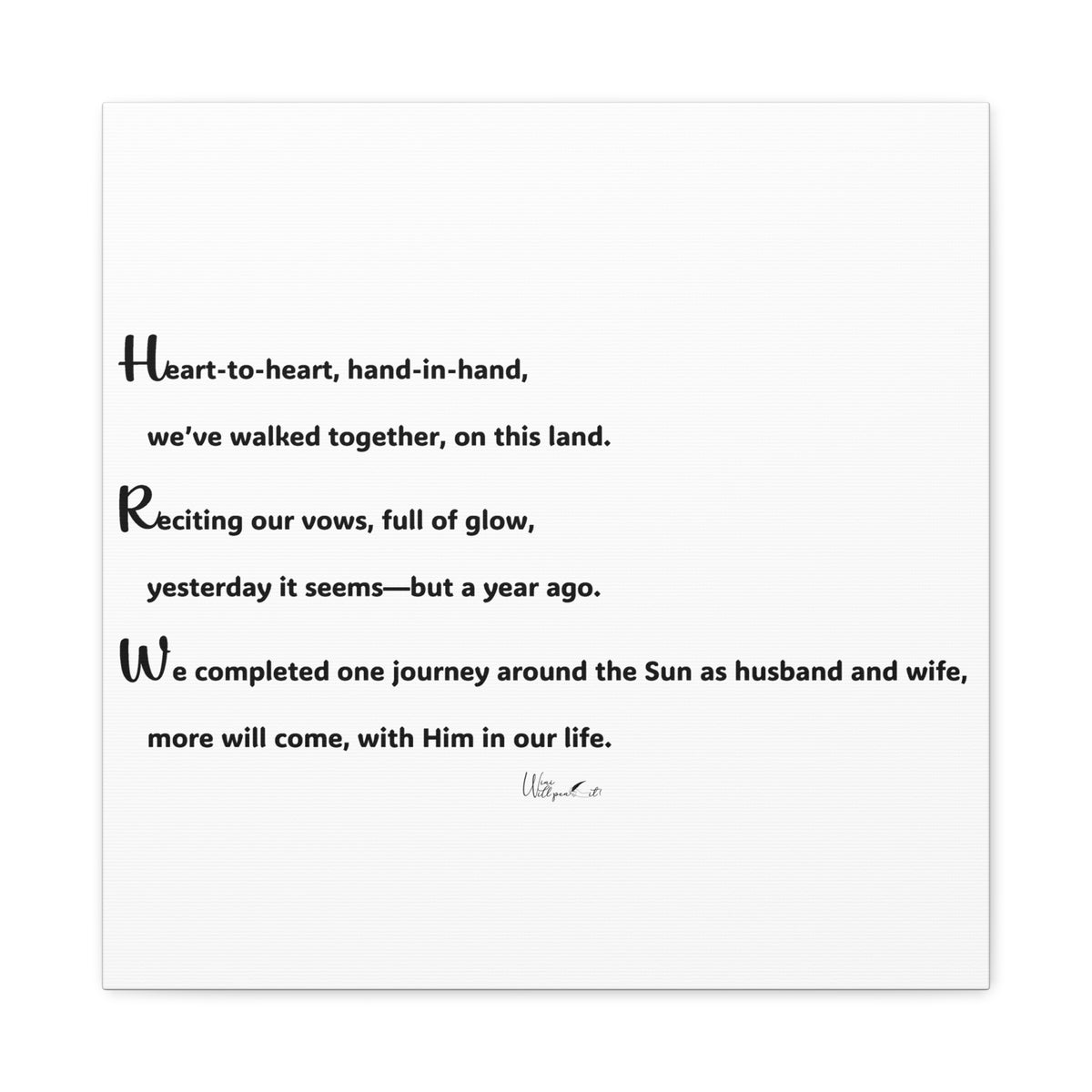 Matte Canvas, Stretched, 1.25"