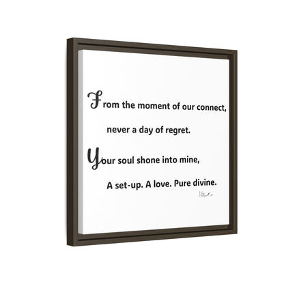 Matte Canvas, Framed (Multi-color)