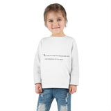 Toddler Long Sleeve Tee