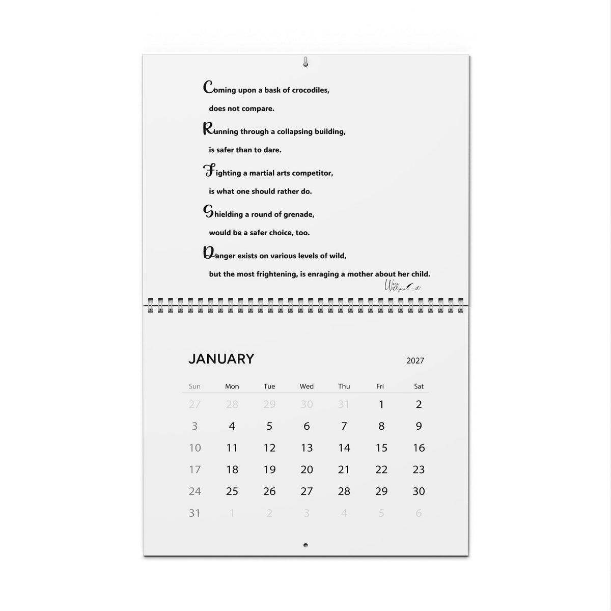 Wall Calendars (2027)