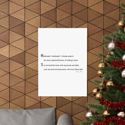 Matte Vertical Posters