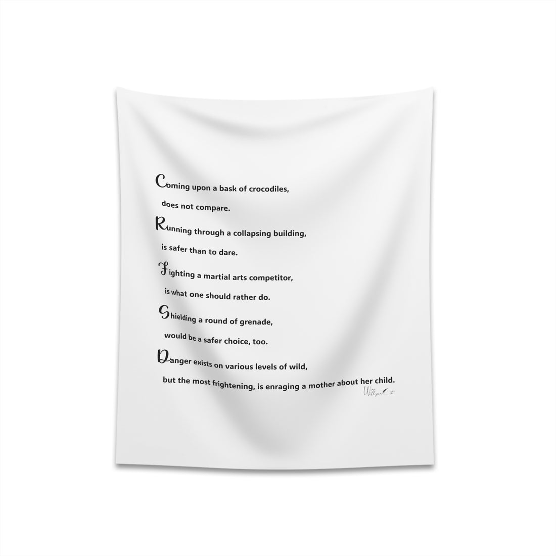Printed Wall Tapestry