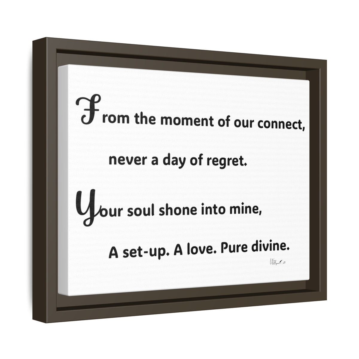 Matte Canvas, Framed (Multi-color)