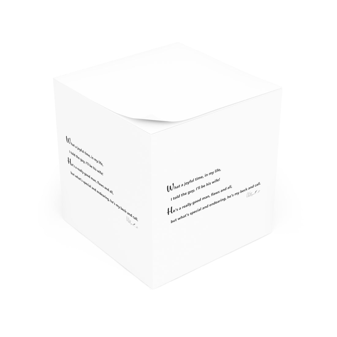 Note Cube