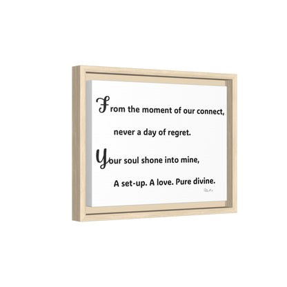 Matte Canvas, Framed (Multi-color)