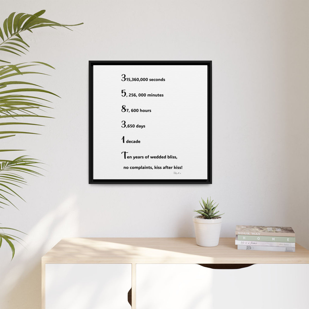 Matte Canvas, Framed (Multi-color)