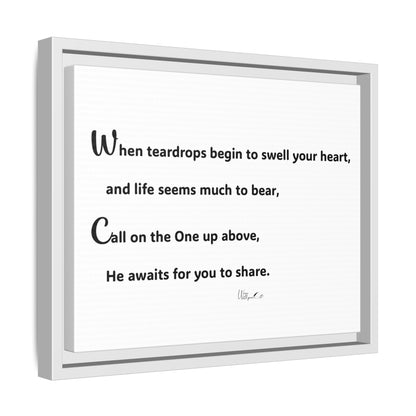 Matte Canvas, Framed (Multi-color)
