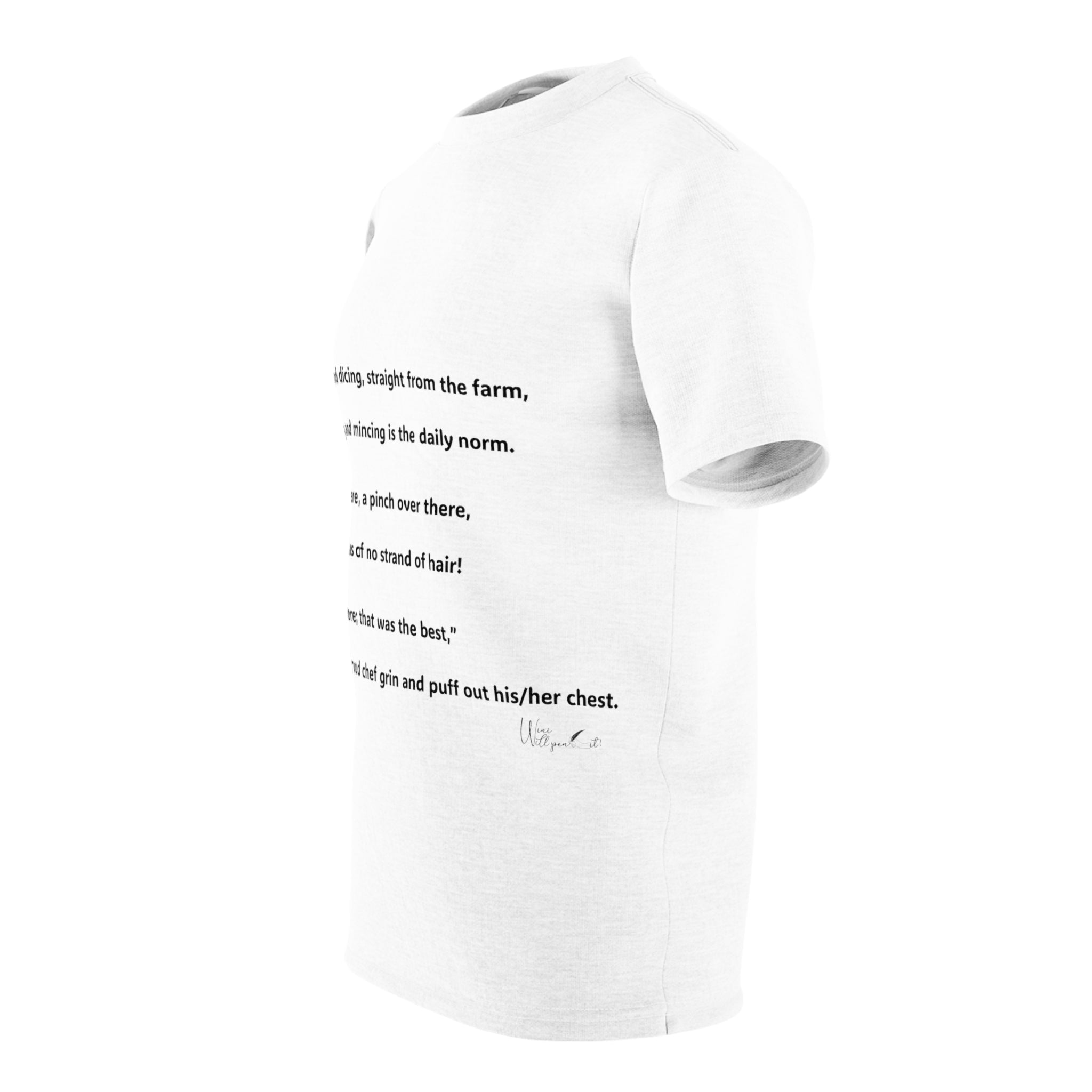 Unisex Cut &amp; Sew Tee (AOP)