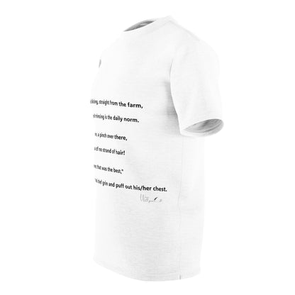 Unisex Cut &amp; Sew Tee (AOP)