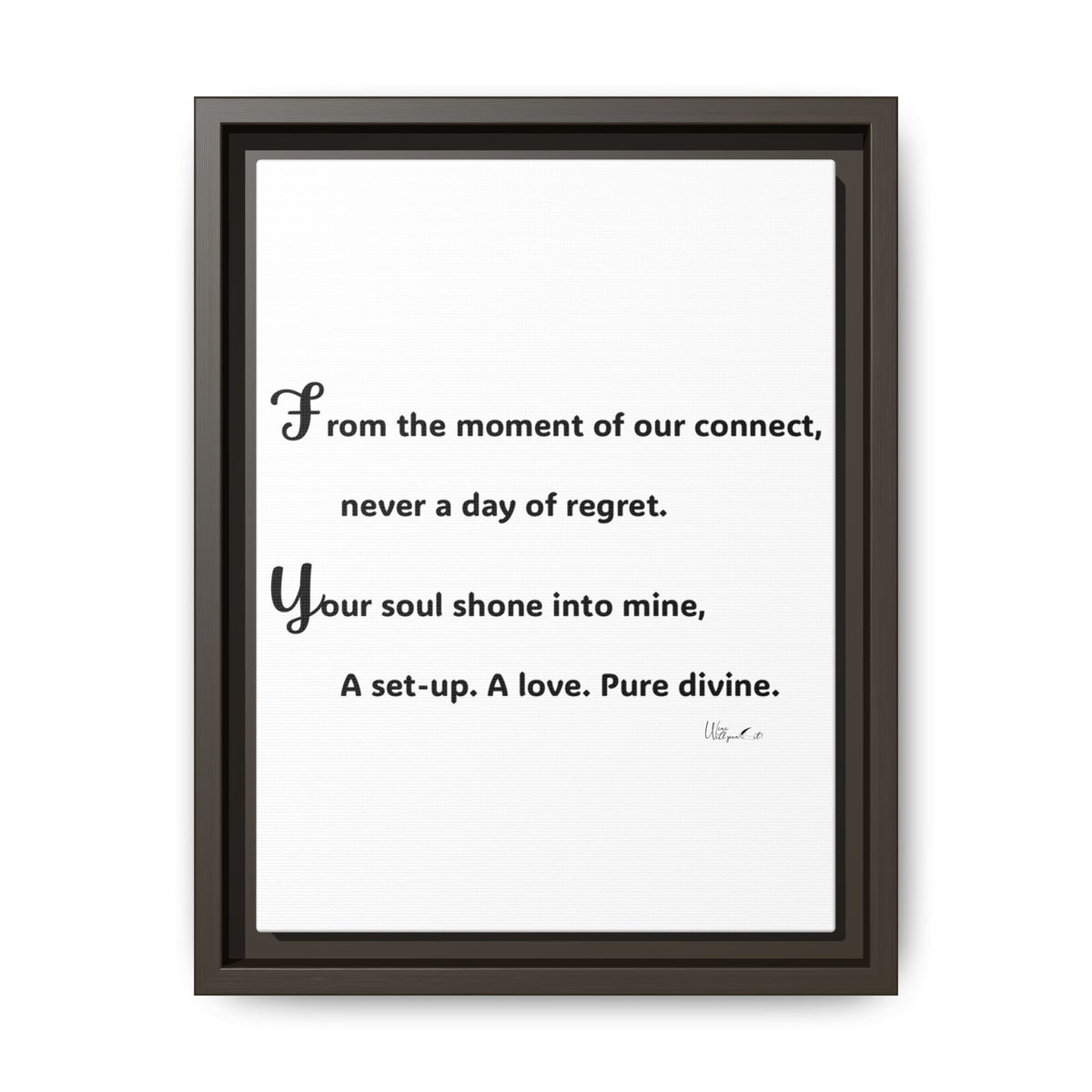 Matte Canvas, Framed (Multi-color)
