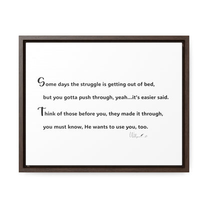 Gallery Canvas Wraps, Horizontal Frame