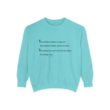 Unisex Garment-Dyed Sweatshirt