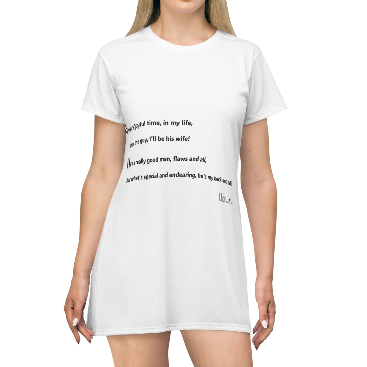 T-Shirt Dress (AOP)
