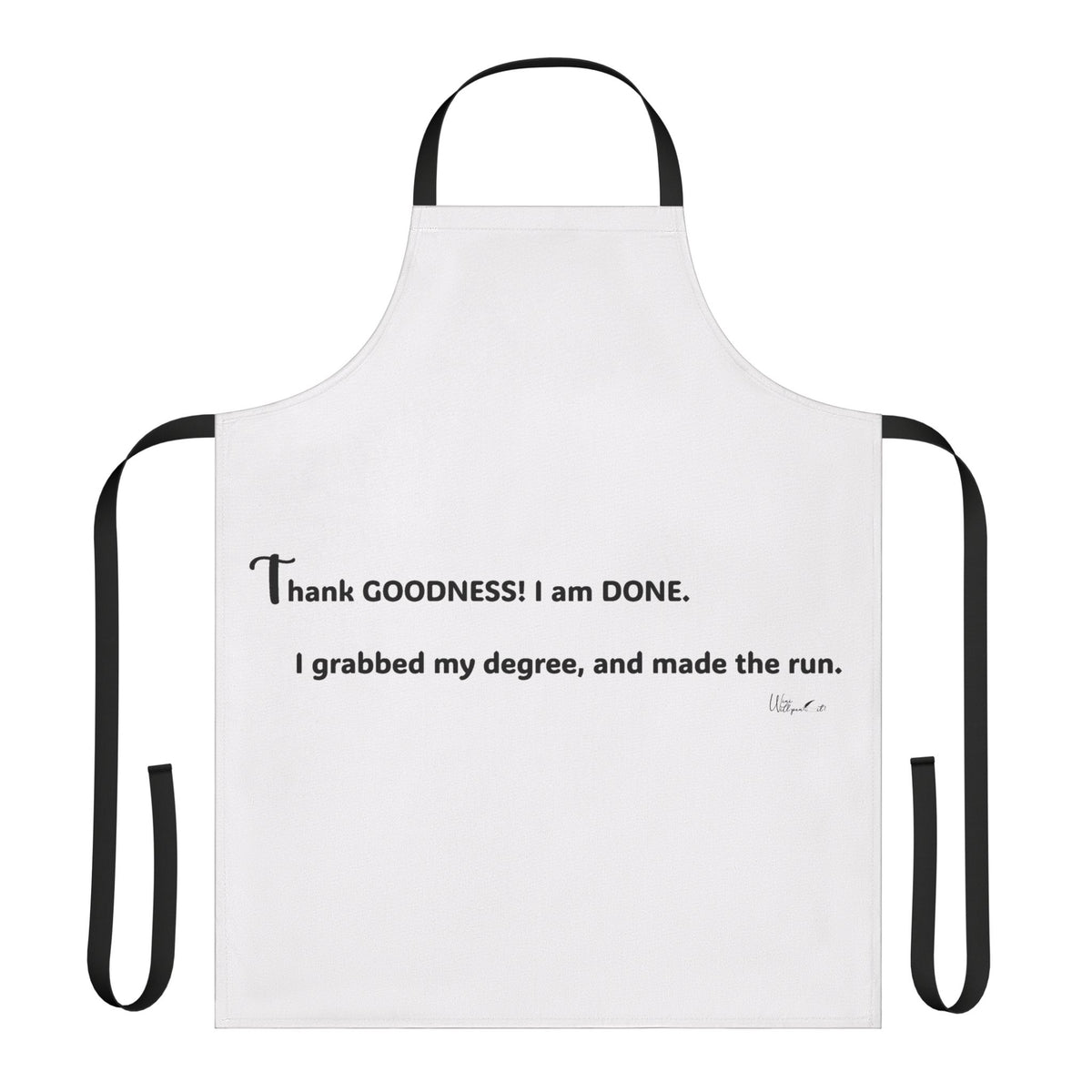 Apron, 5-Color Straps (AOP)