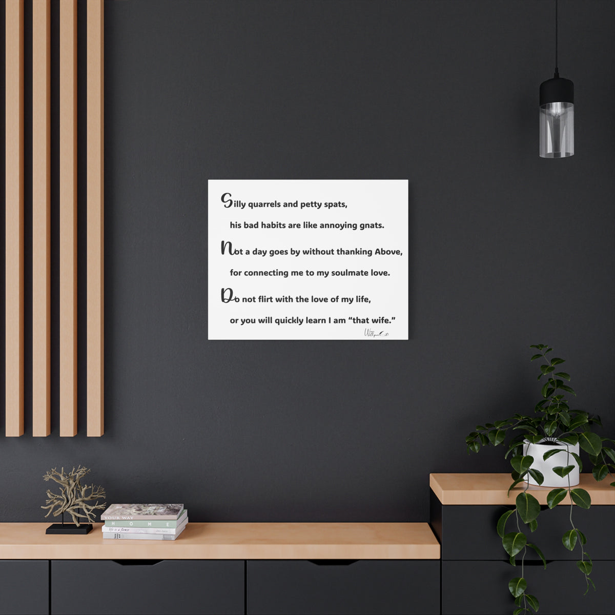 Matte Canvas, Stretched, 1.25"