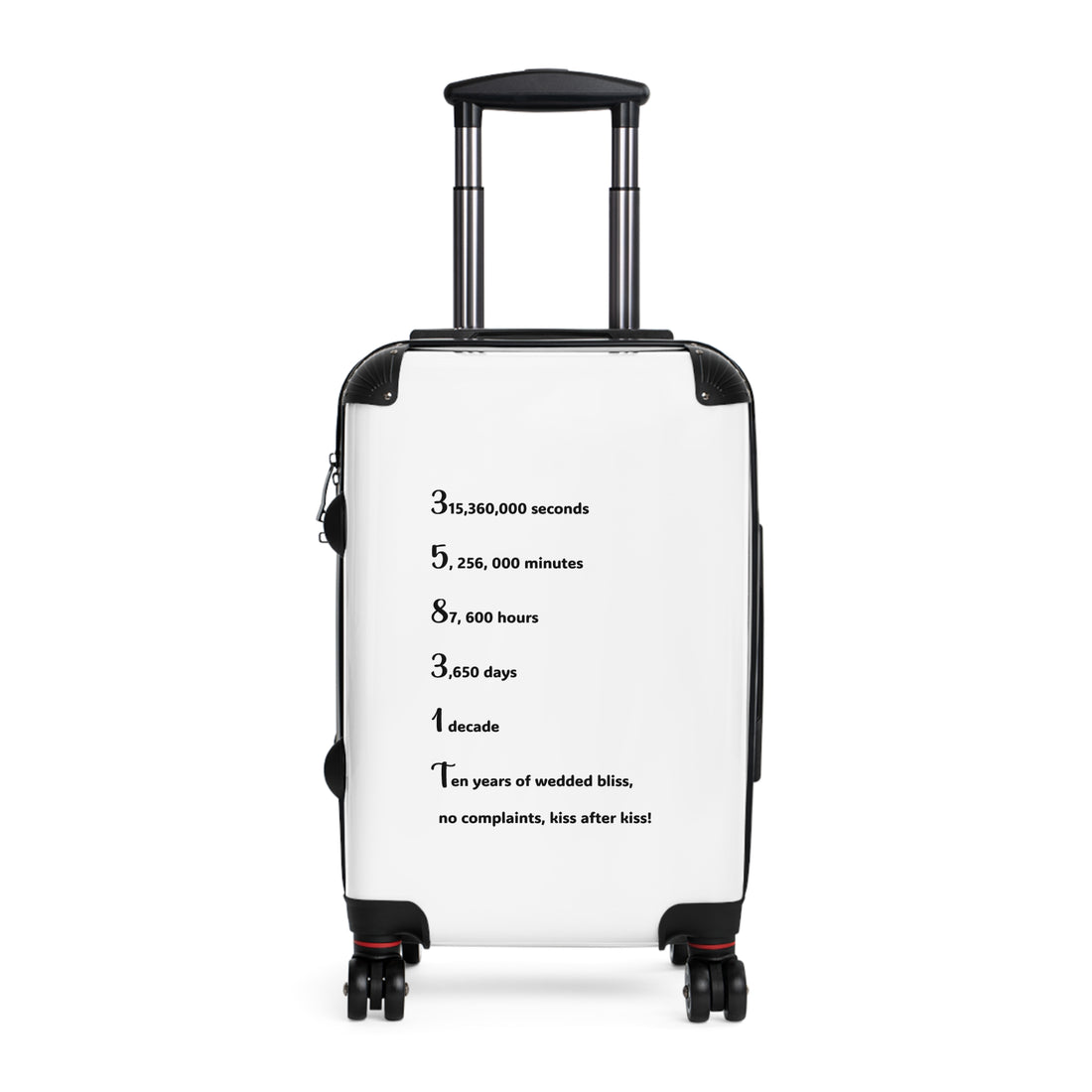 Personalized Travel Suitcase, Perfect Gift for Newlyweds, Anniversary Travel Luggage, Customizable Wedding Travel Bag, Love Story Suitcase
