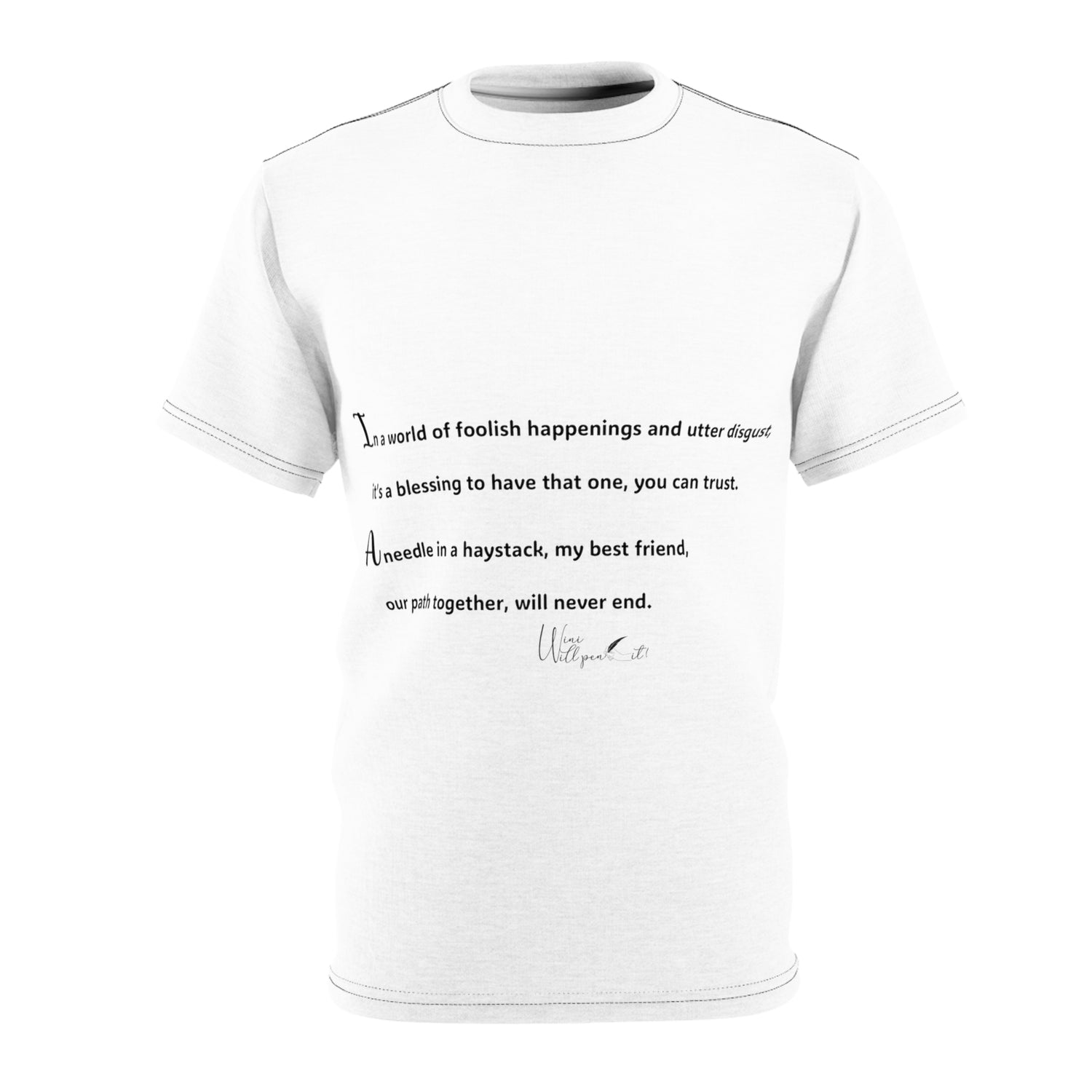 Unisex Cut &amp; Sew Tee (AOP)