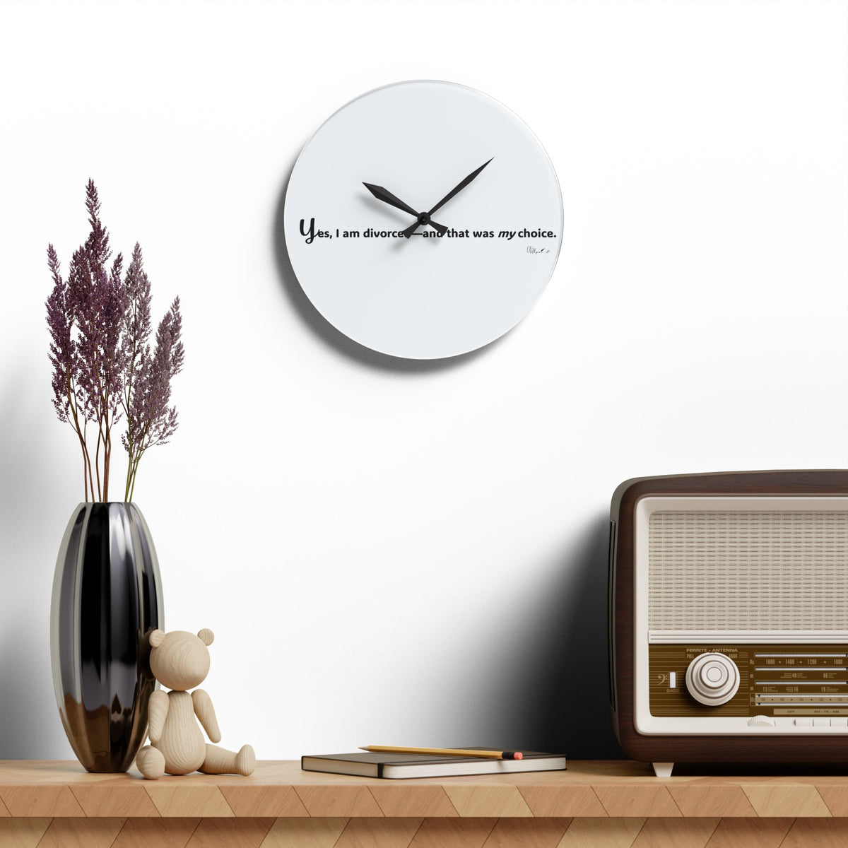 Acrylic Wall Clock