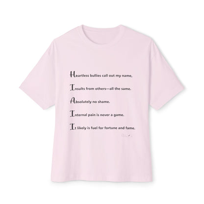 Unisex Oversized Boxy Tee
