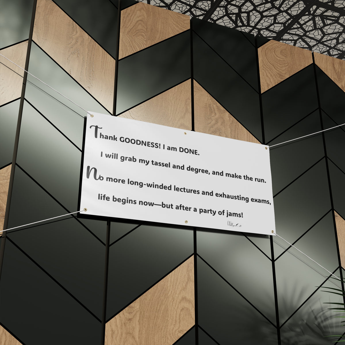 Matte Banner