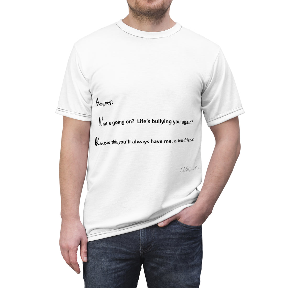 Unisex Cut &amp; Sew Tee (AOP)