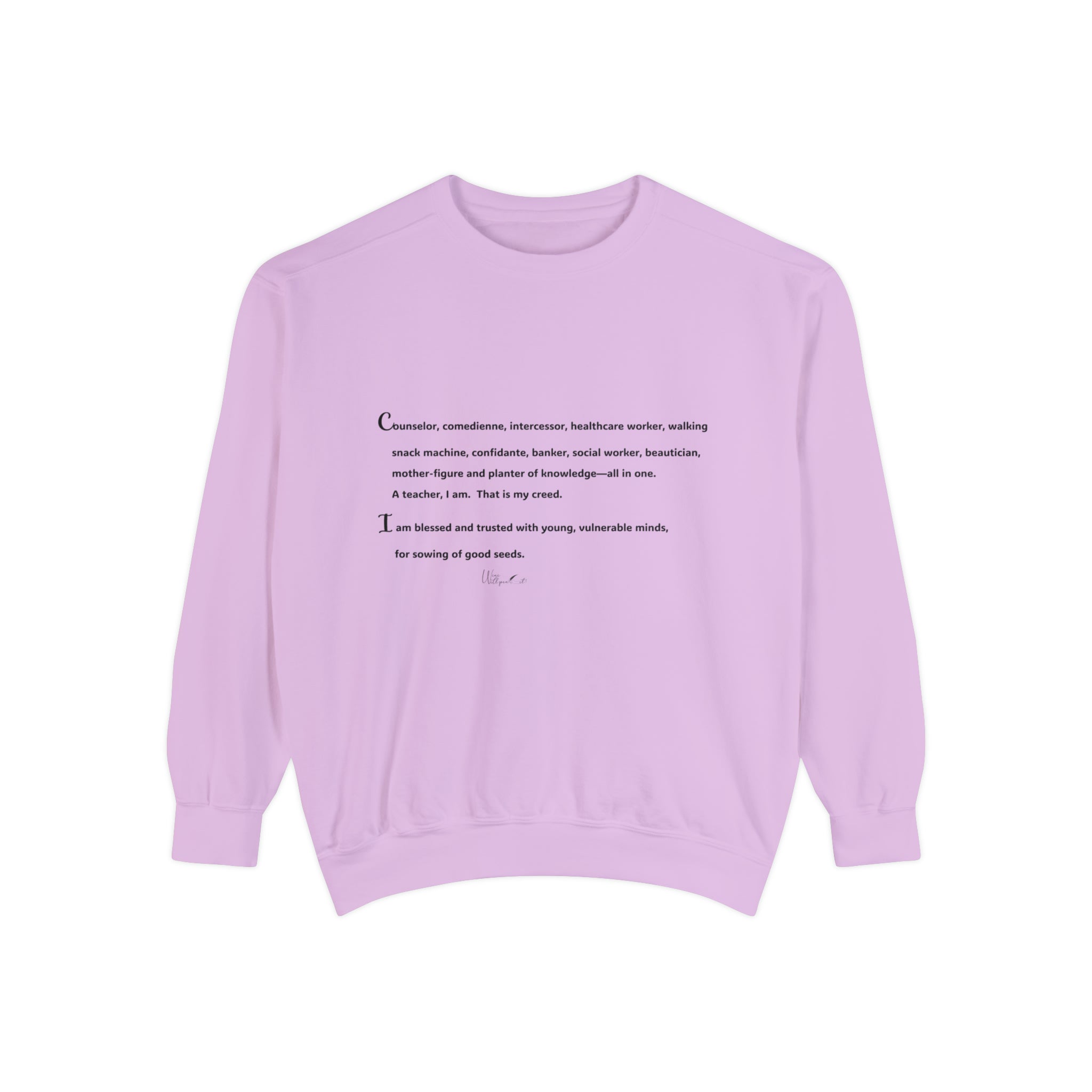 Unisex Garment-Dyed Sweatshirt