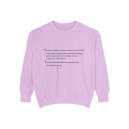 Unisex Garment-Dyed Sweatshirt