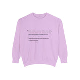 Unisex Garment-Dyed Sweatshirt