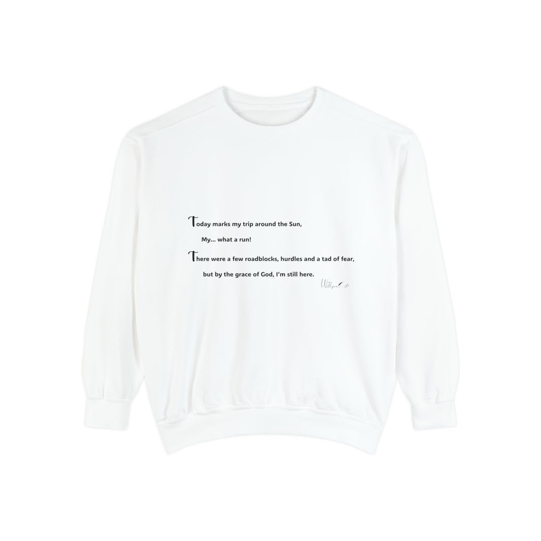 Unisex Garment-Dyed Sweatshirt